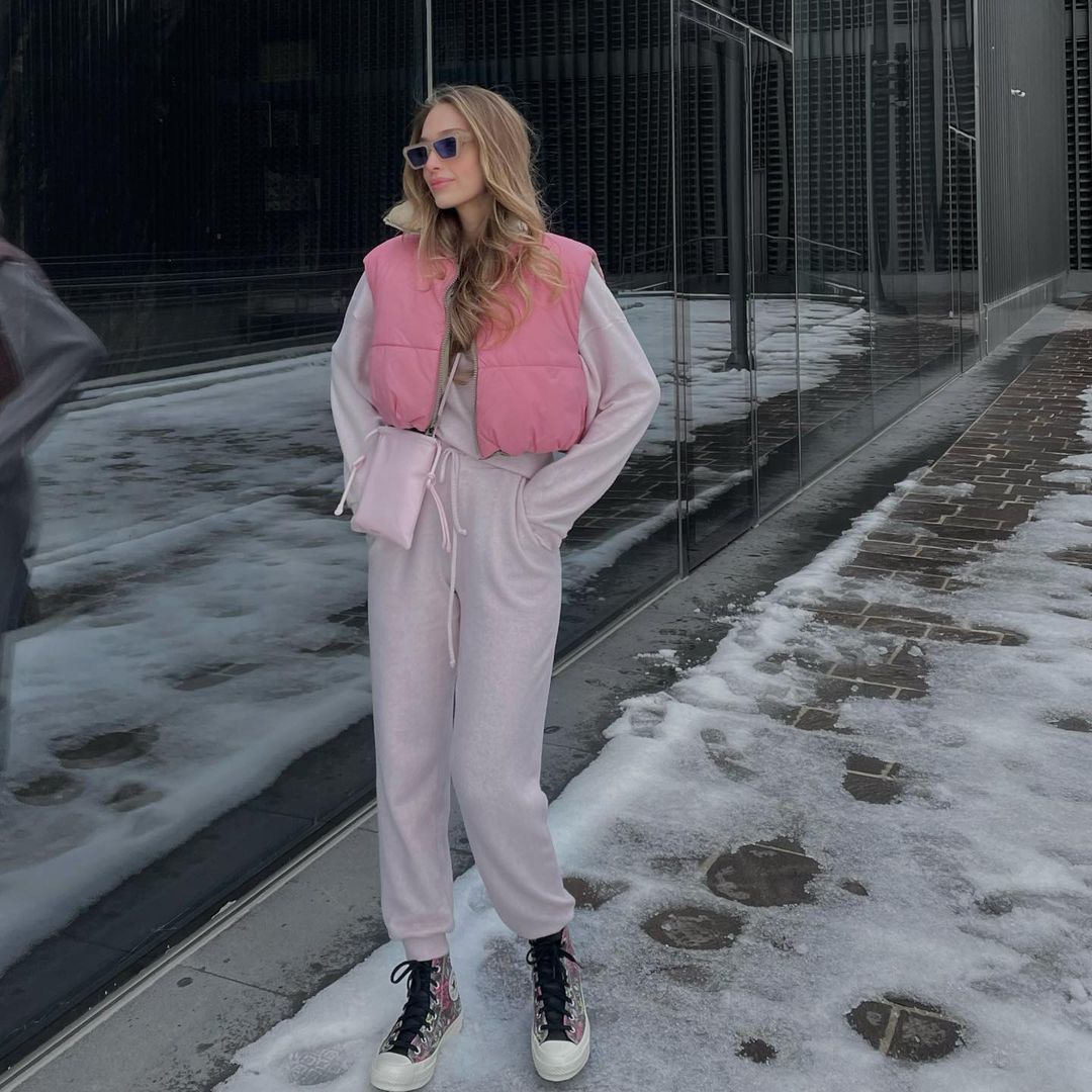 Women Reversible Stand Collar Vest 10