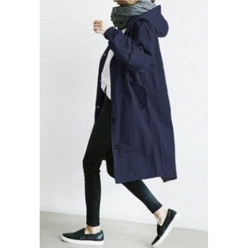 Women Casual Long Sleeve Jacket Windbreaker 9