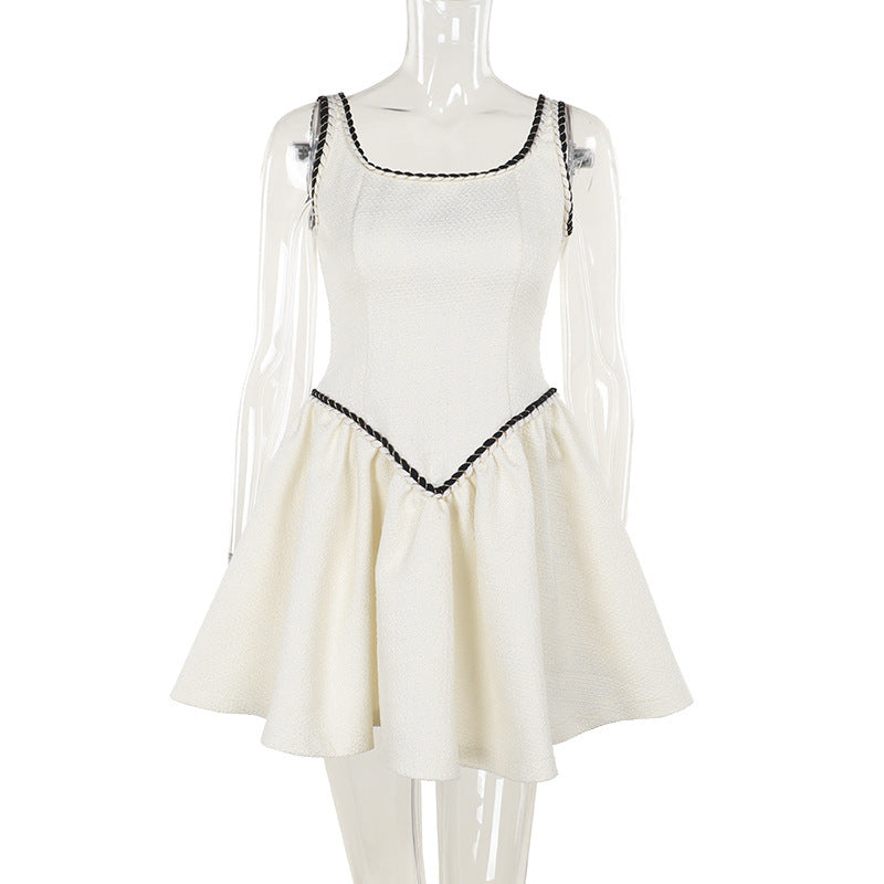 Women Casual Suspender Bodycon Mini Dress 6