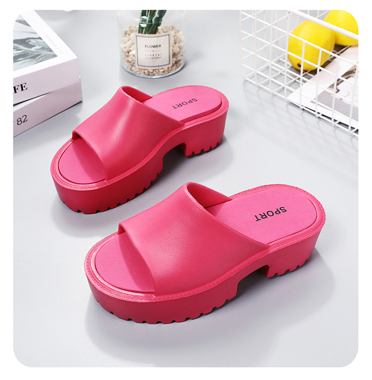 Summer Women's Open Toe Sandals Outdoor Casual Shoes Home Slippers Women's Shoes 18