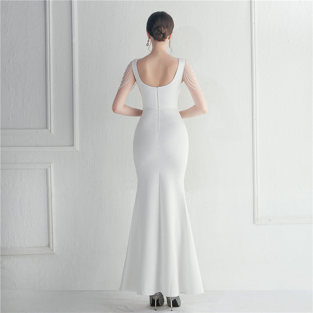 Beaded Gown Dinner Prom Long Evening Dress 47