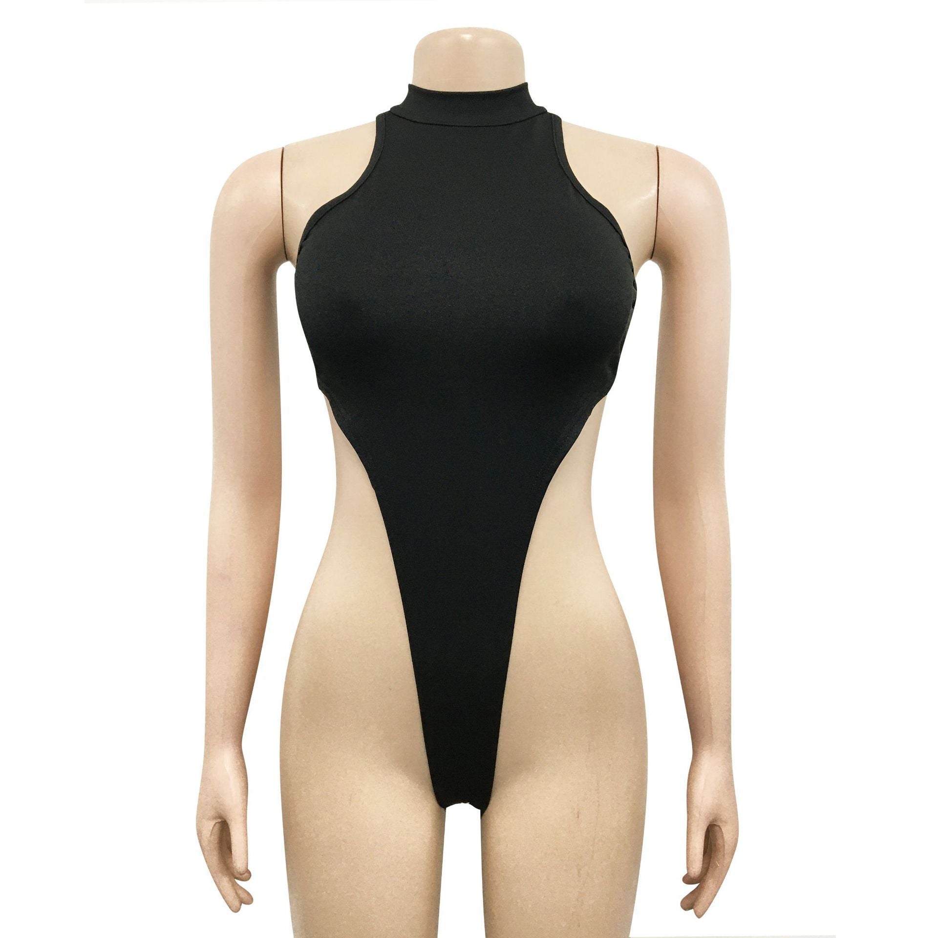 Women sexy Mesh See-Through Top and trousers Two Piece Set 16