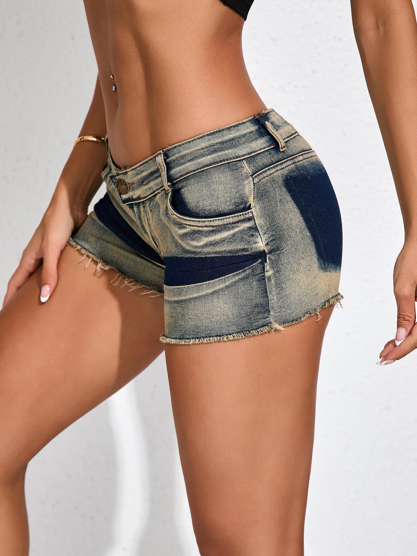 Women's Low-Rise Sexy Trendy Denim Ripped Shorts 6