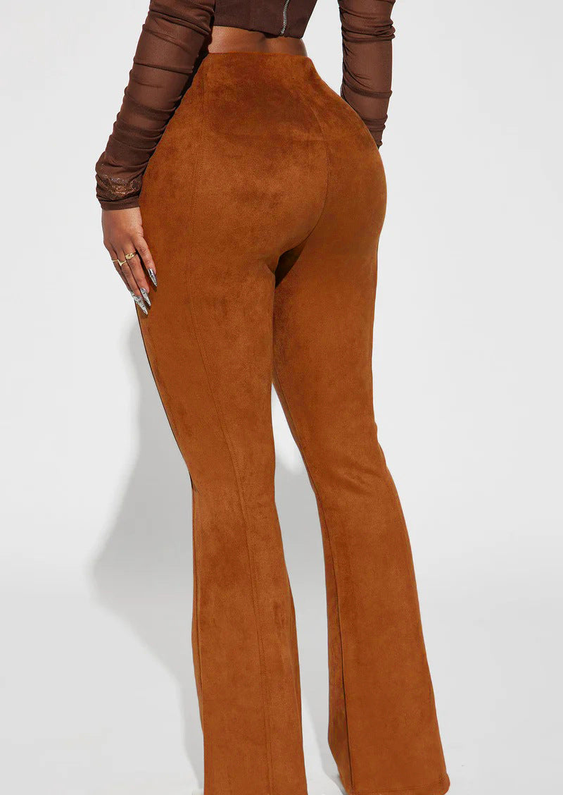 Women Fashion Bell Bottom Pants 5