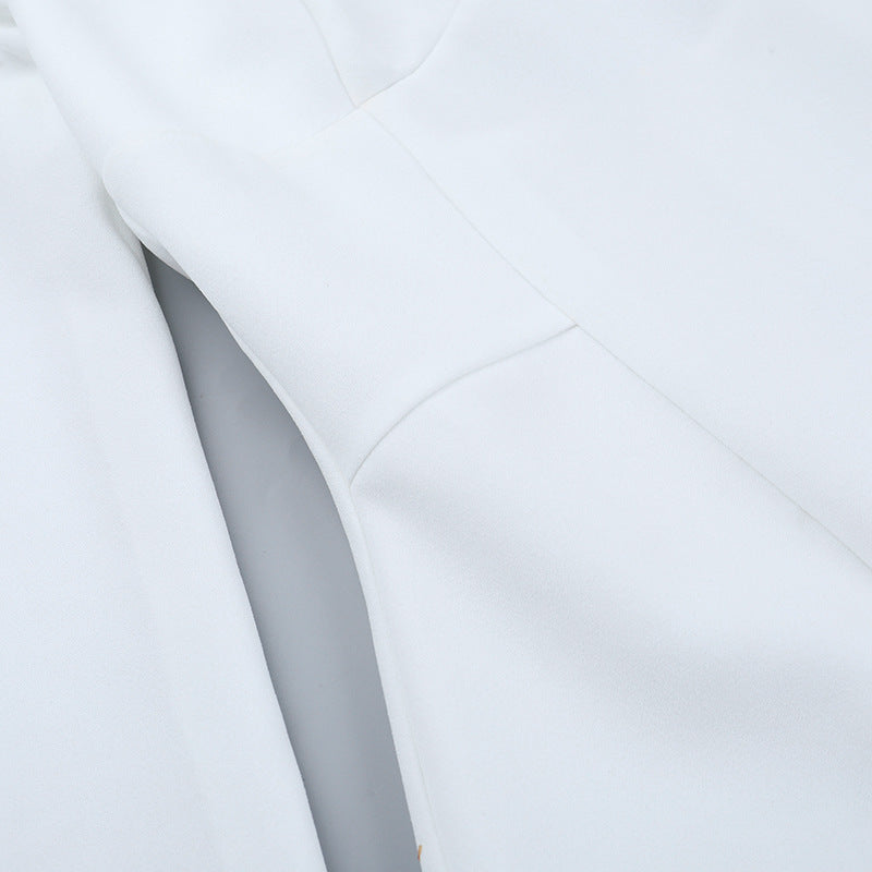 Women Autumn Sexy Backless Long-Sleeved Dress 10