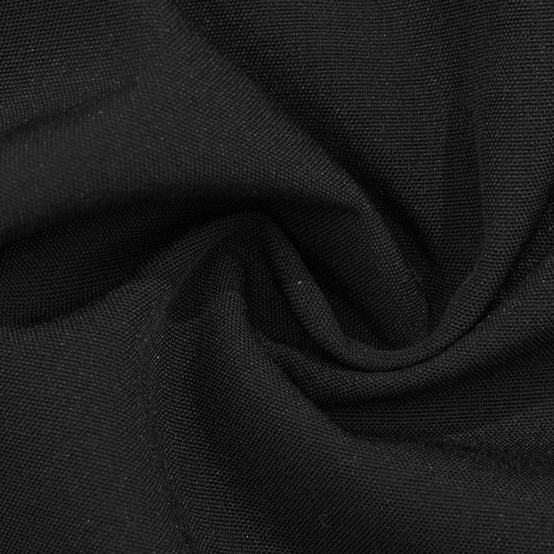 Spring Summer Square Neck Sleeveless Slim Waist Strap Dress 35