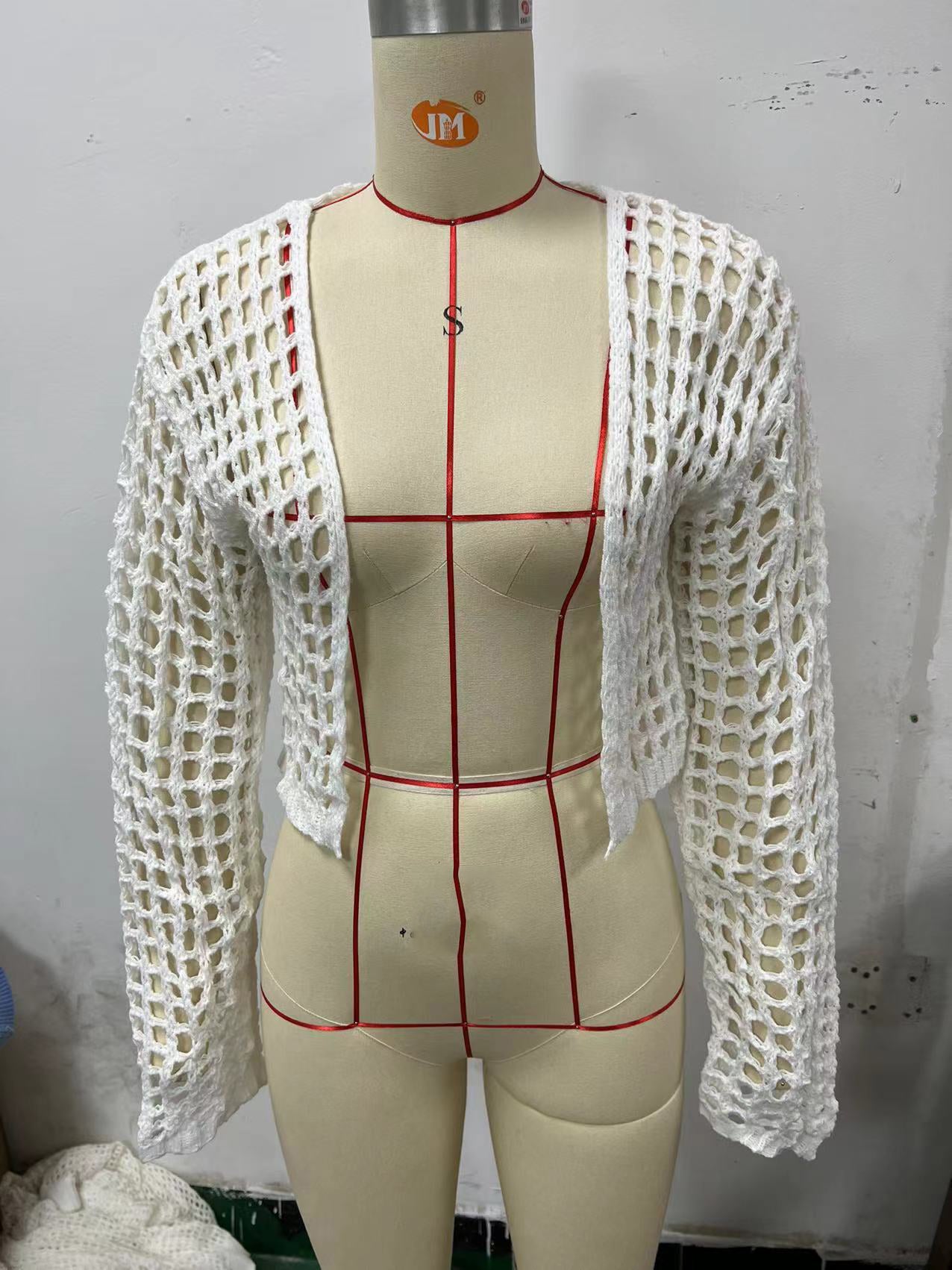 Hollow Fashion Sexy Knitting Women Cardigan 4