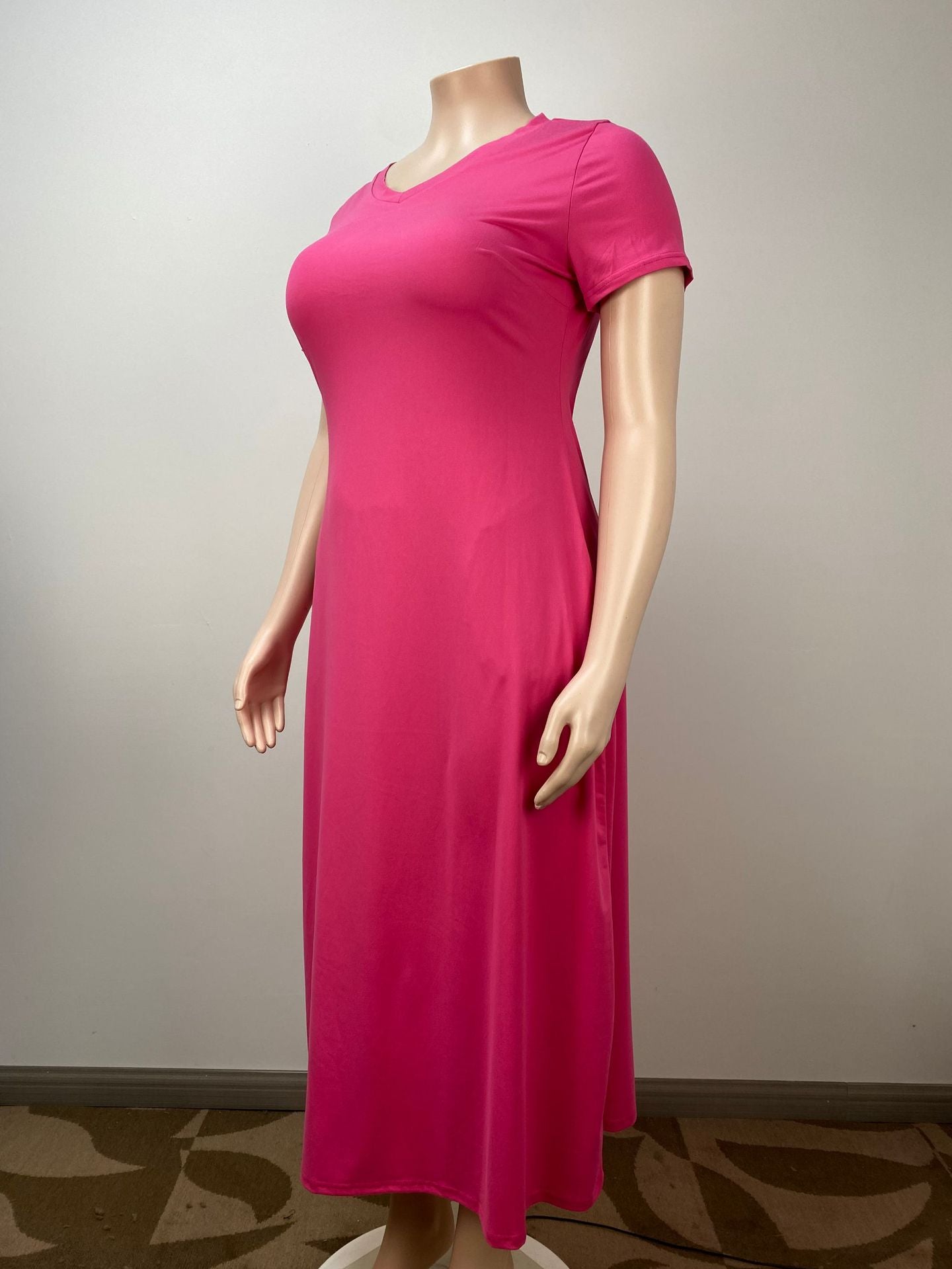 Plus Size Women Casual Loose Dress 4