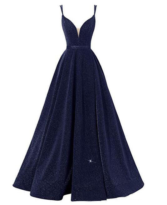 Women Formal Party V-Neck Sequined Strapless Party Bridesmaid Formal Party Evening Dress（Processing time need 3-6 days） 7