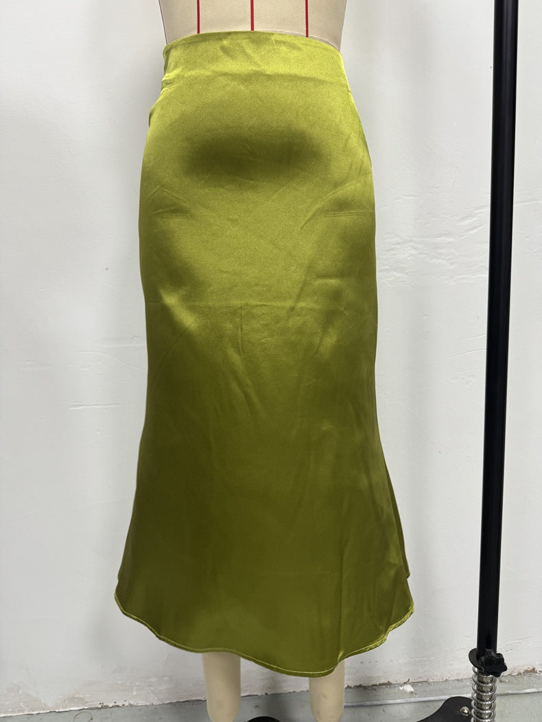 Women spring and summer bodycon fishtail skirt 43