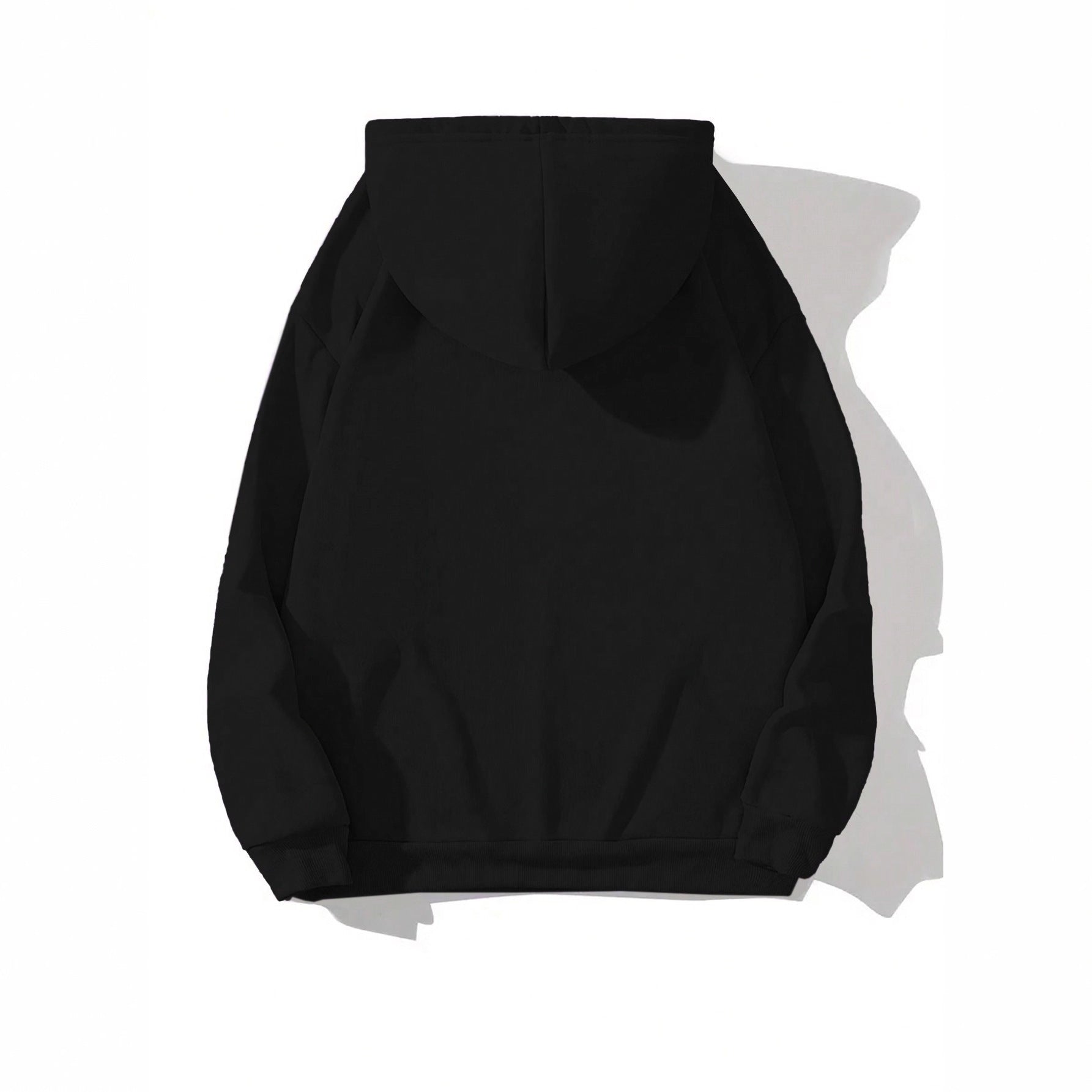 Women Fall/Winter Hooded Letter Print Long-Sleeved Top 8