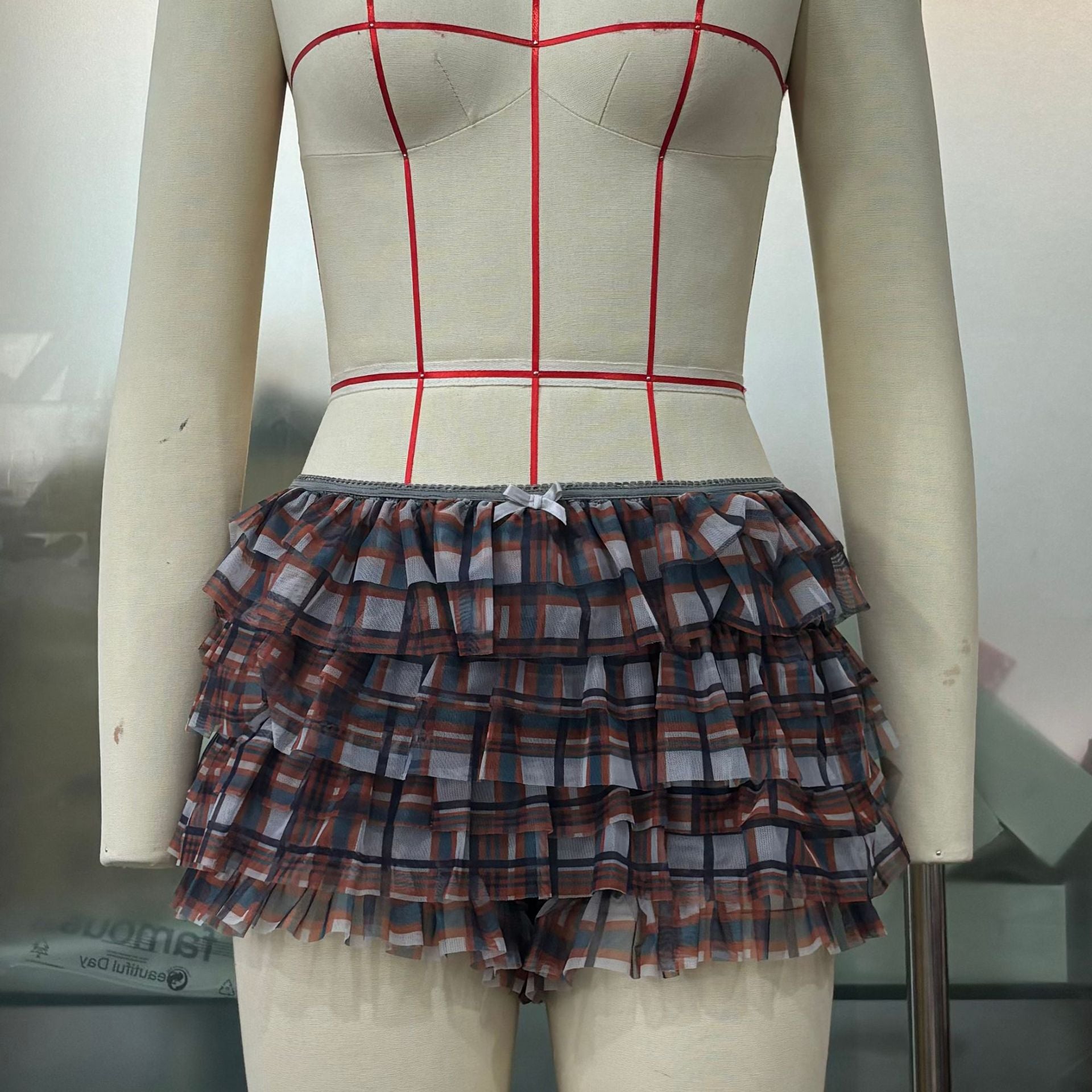 Sexy Solid Color Lolita Low-waist Beach Shorts 21