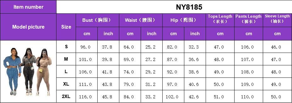 Women sports Top and Pant Casual Two Piece Set 8