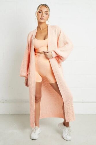 Autumn and winter Women solid knitting pocket cardigan sweater jacket 48