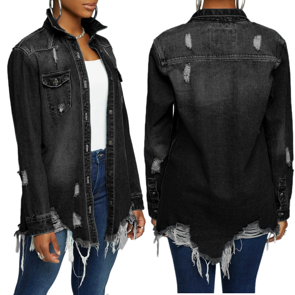 Sexy Fashion Women's Clothing Denim Jacket