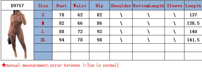 Women's clothing sexy mesh star print slim sleeveless low back jumpsuit 7