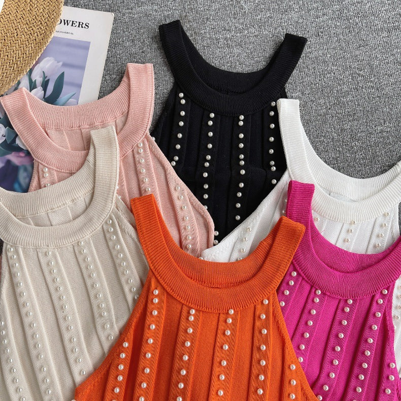 Women Sexy Off-Shoulder Halter Neck Camisole 9