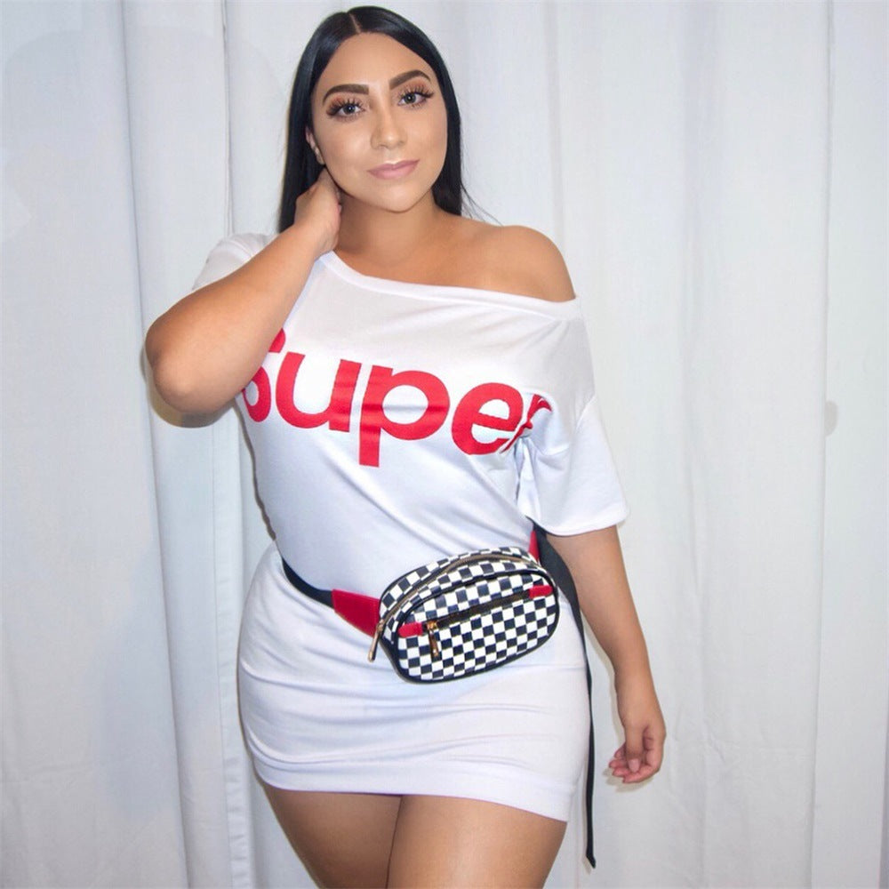 Women Printed Casual Short Sleeve Dress