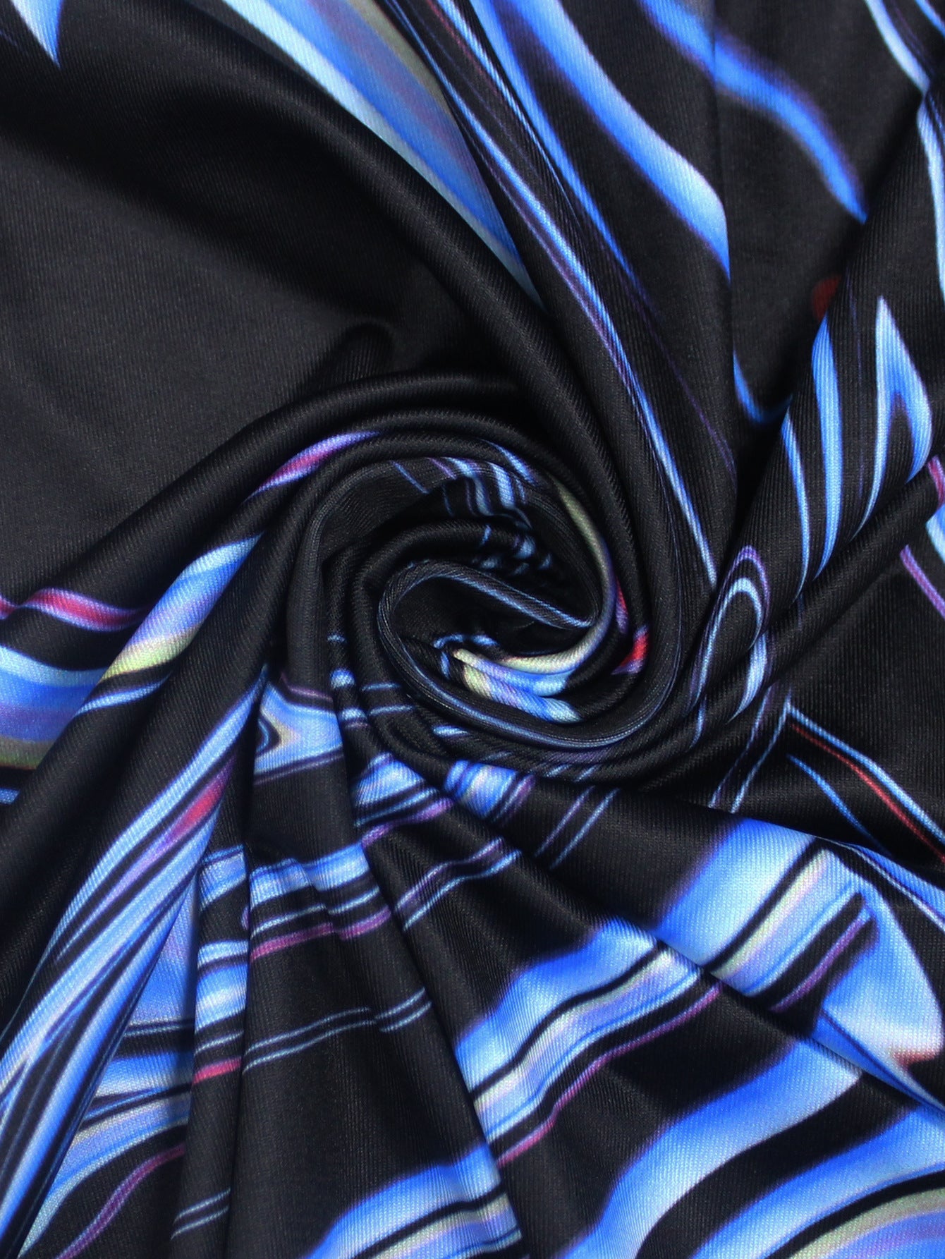 Spring & Autumn Women's Fashion Elegant Wrap V-Neck Half-Sleeve Print Belt Maxi Dress 129