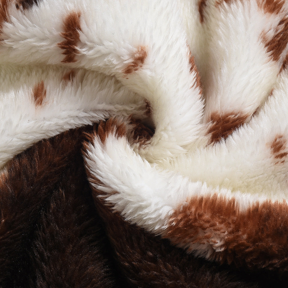 Women Yarn-dyed Lambskin Skirt 26