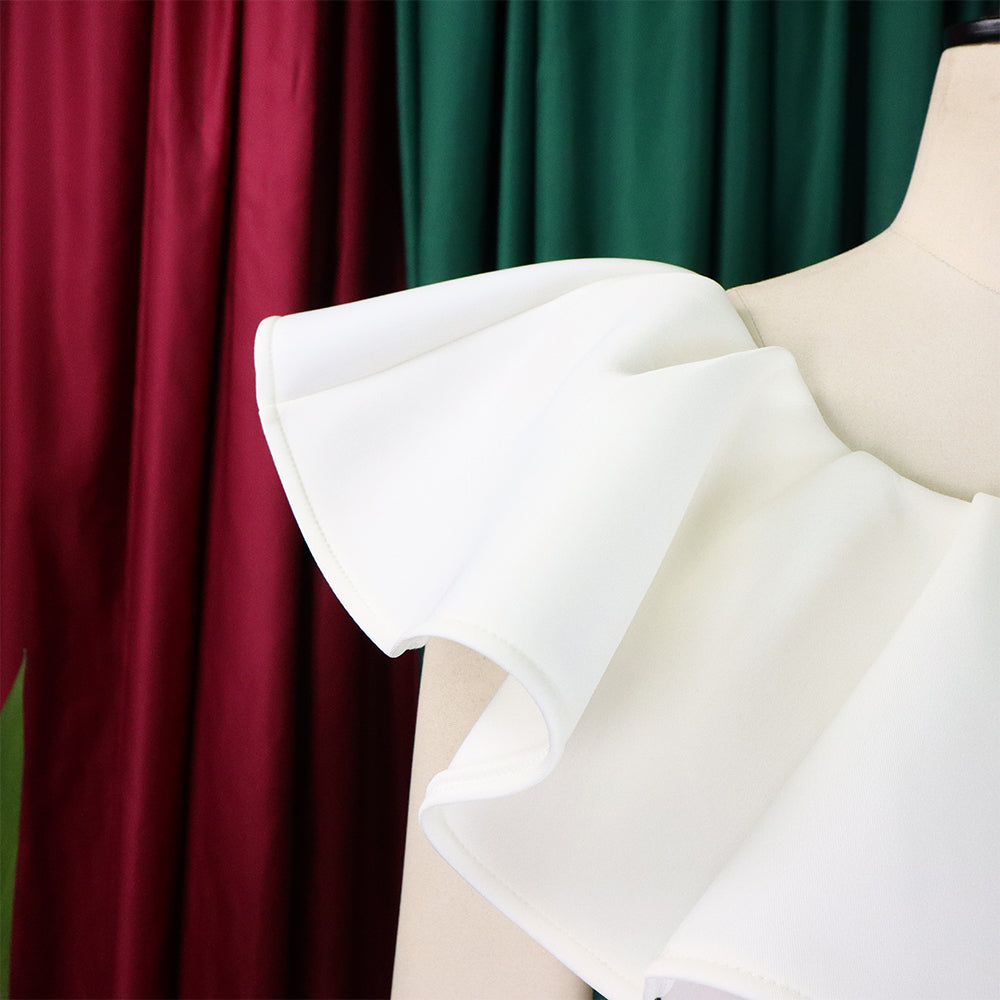 Women's Summer Fashion Chic Ruffle Formal Party Gown Dress 38