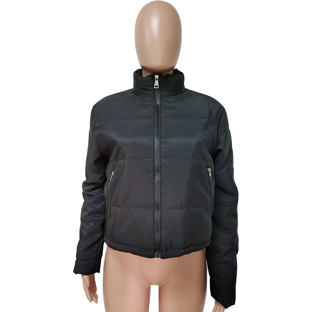 Women Winter Casual Solid Padded Jacket 39
