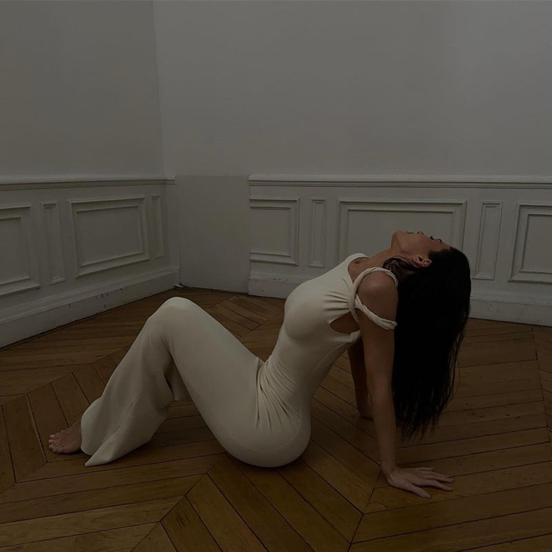 Women Summer Slash Shoulder Dress 10