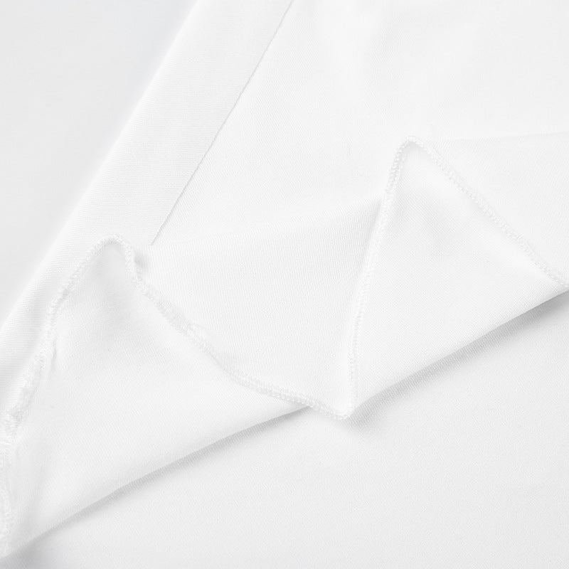 Summer sexy women Holidays metal Patchwork hollow Halter Neck slim short dress 18