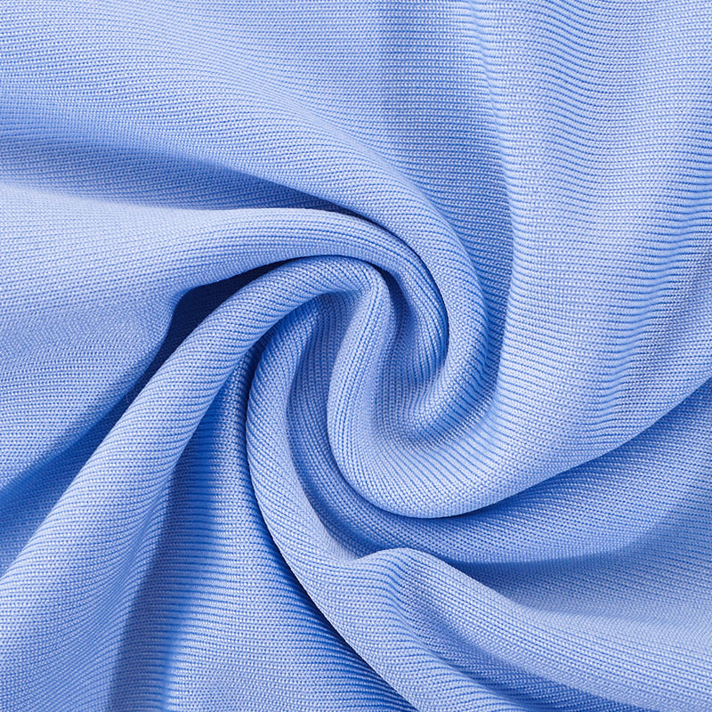 Women's Spring Solid Short Sleeve Crop Two Piece Skirt Set 31