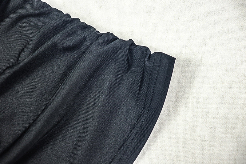 Solid Color Women's Slim Slash Shoulder Long-Sleeve Short Bodycon Dress 16