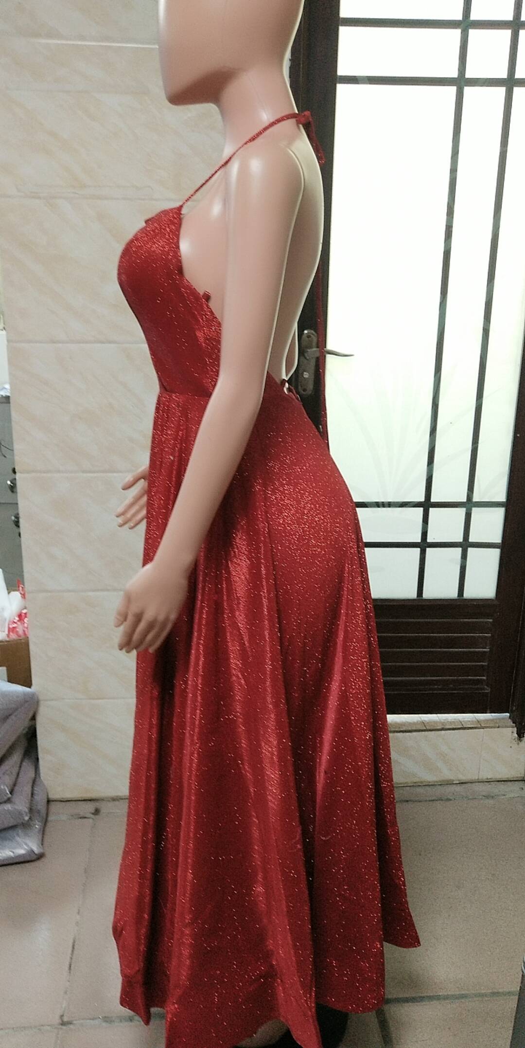 Spring Long Strap Glitter Formal Party Dress -（Processing time need 3-6 days） 18