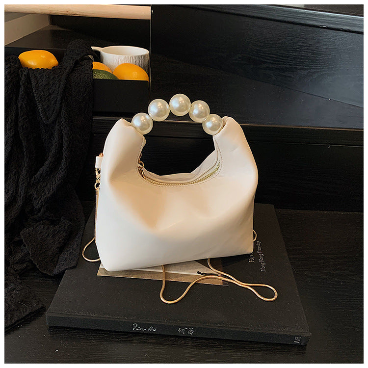 Women Pearl Handbag Chain Crossbody Bag 22