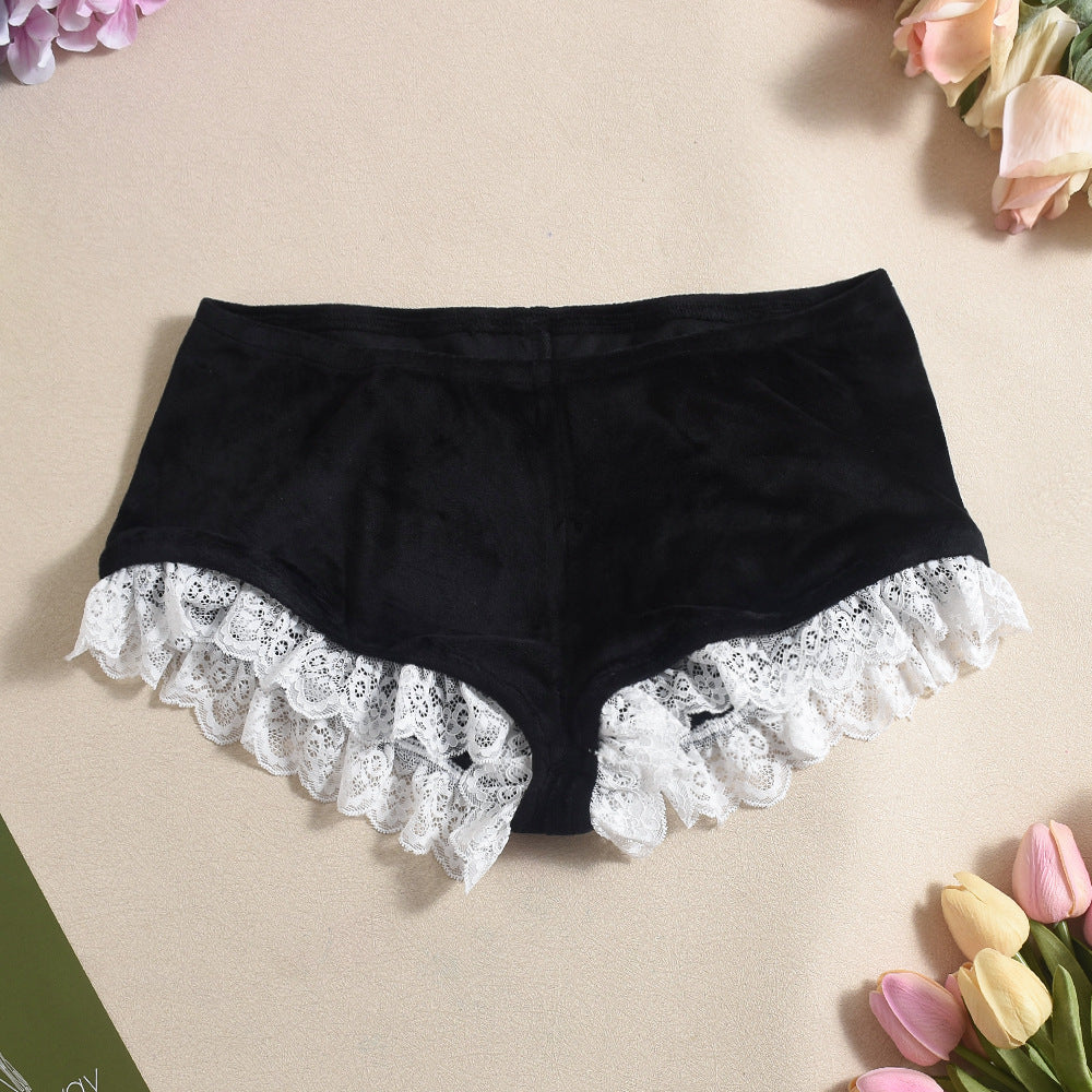 Women Spring and Summer Patchwork Contrast Shorts 8