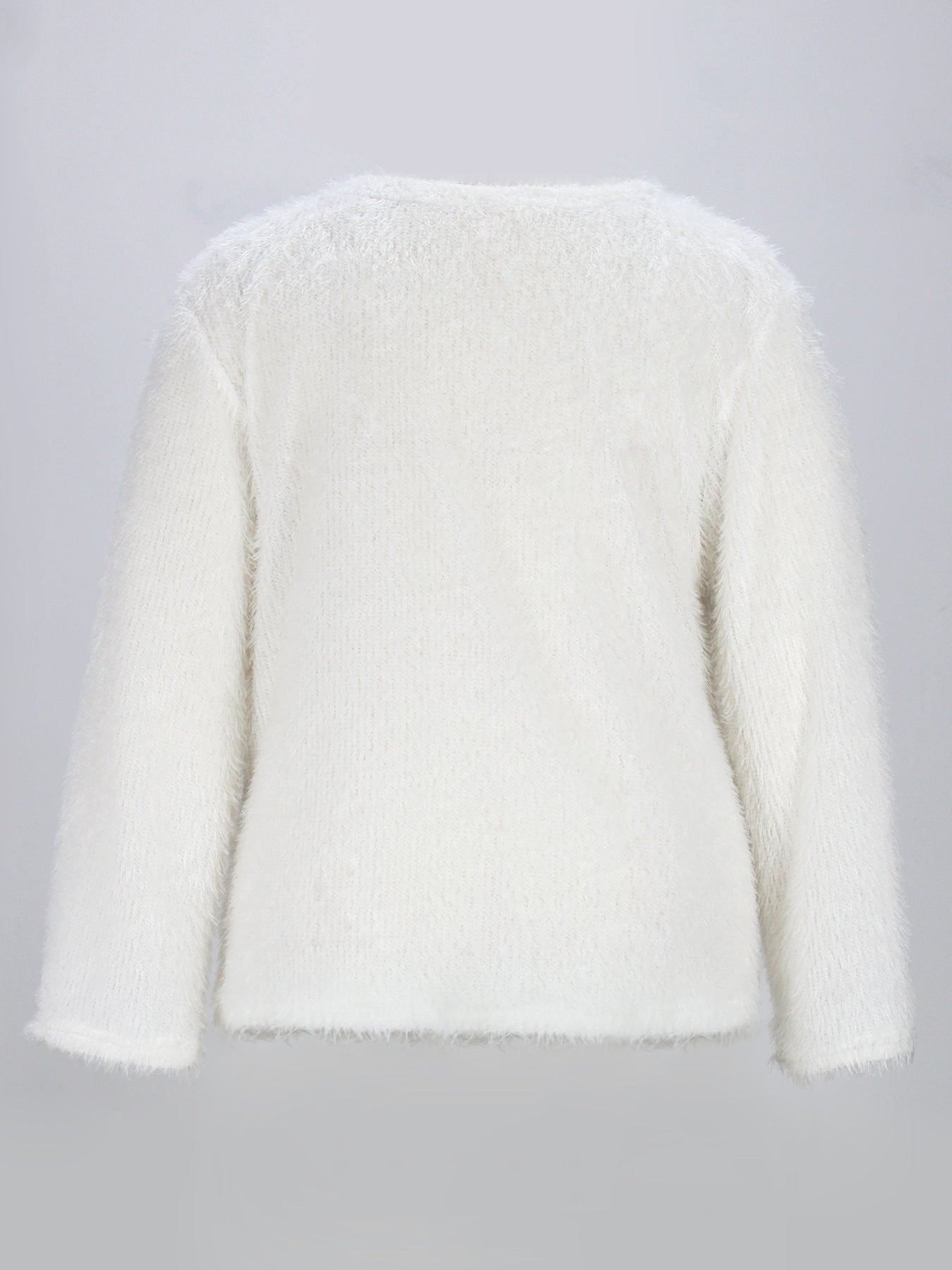 Women's Autumn And Winter Sweater Long Sleeve Fluffy Women's Pullover Knitting Shirt 13