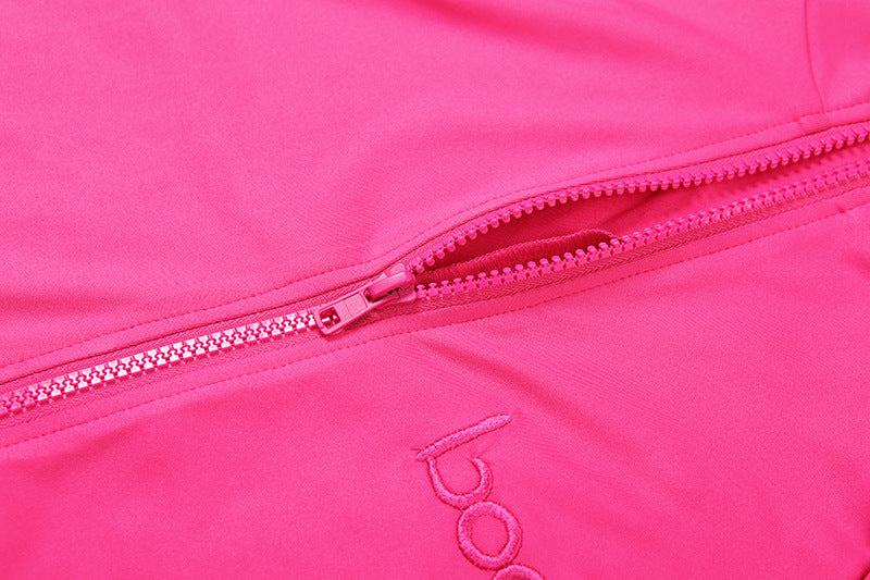 Women Autumn Zippered Long-Sleeved Jumpsuit 18