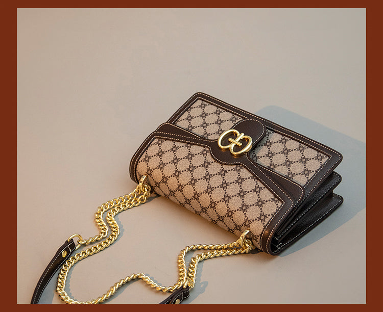 Women's Bag Fashion Classic Versatile Shoulder Messenger Bag Chain Bag Bacchus Bag 8