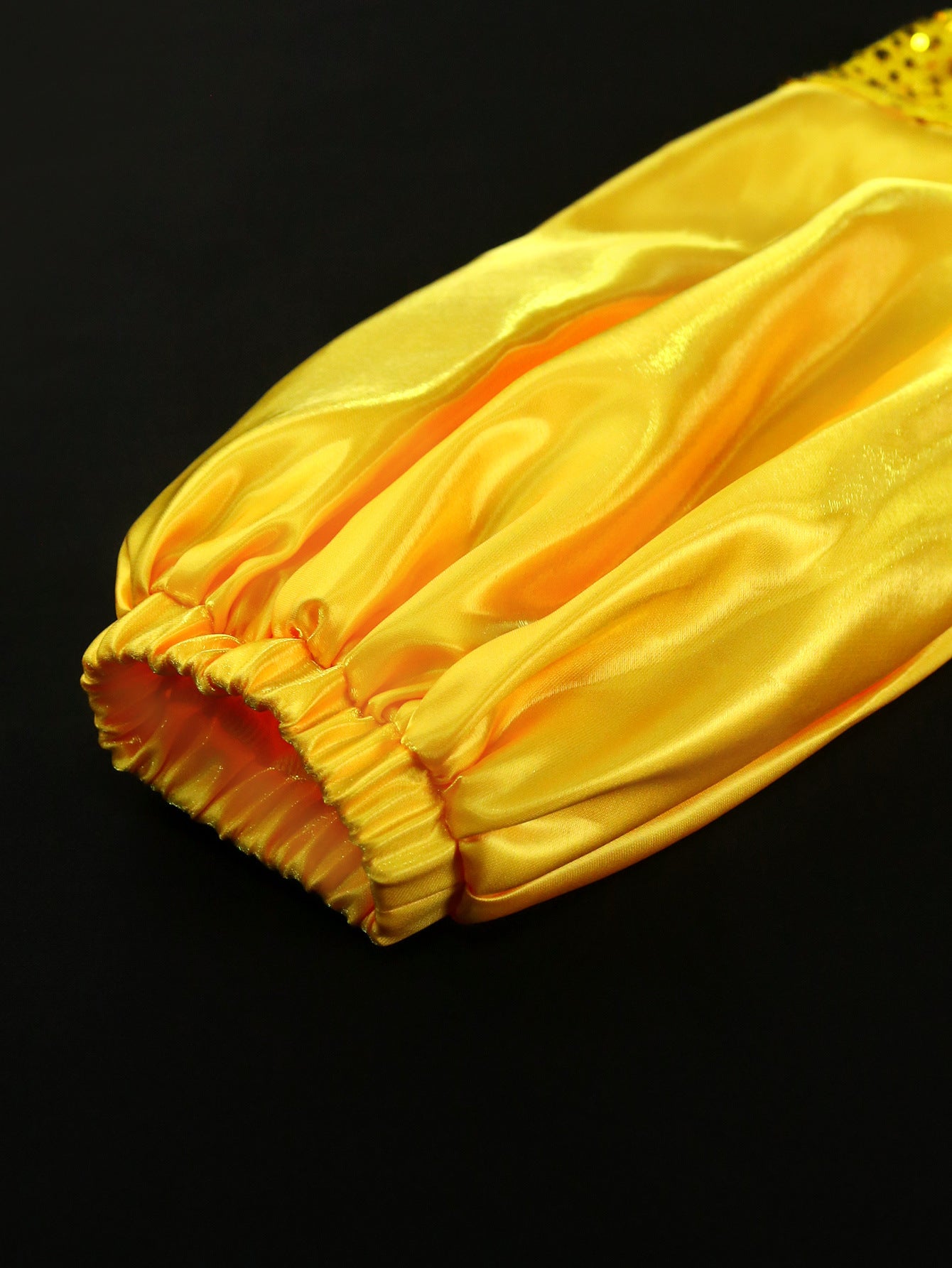 Elegant Off Shoulder Puff Sleeve Bodycon Formal Party Sequin Evening Dress 7