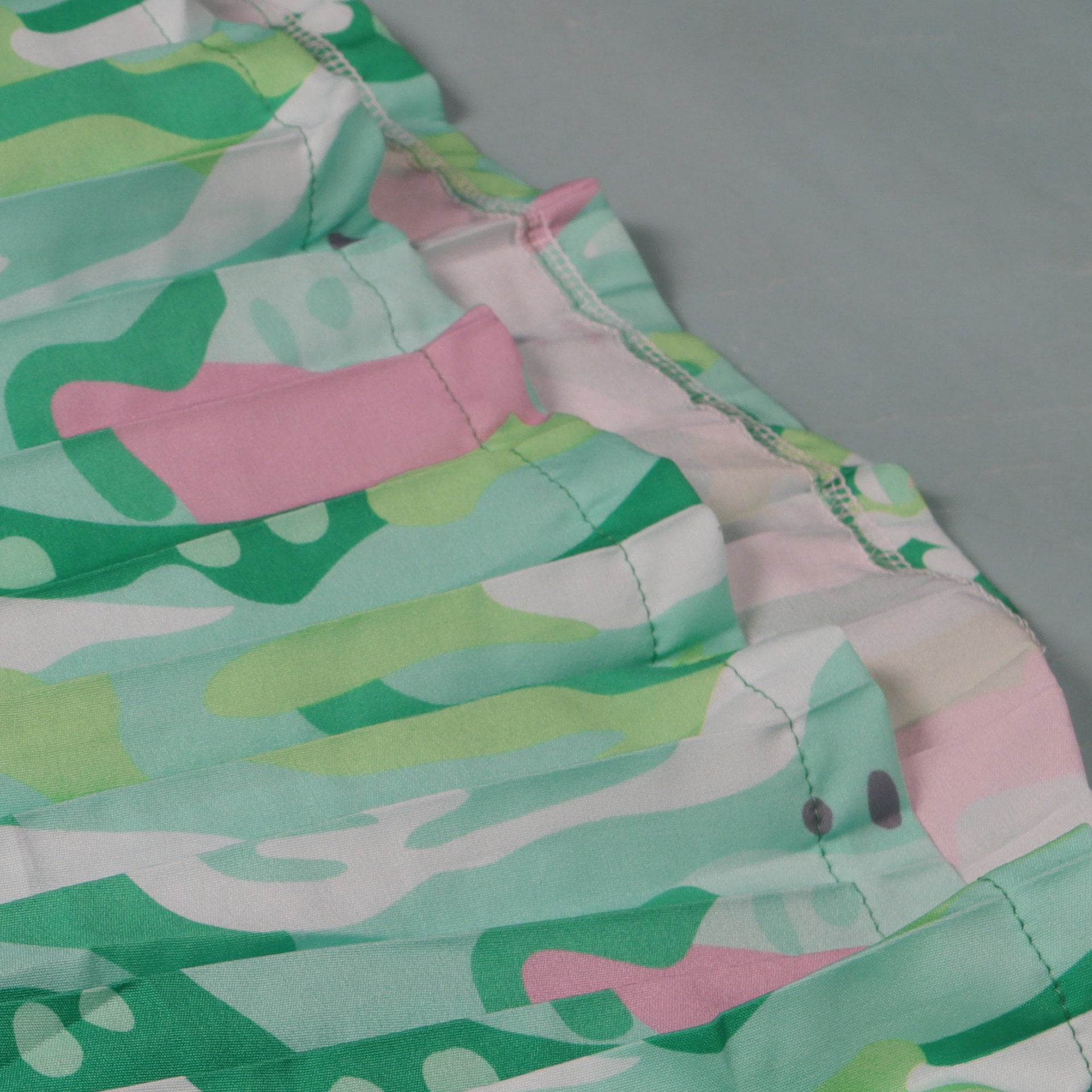 Sexy printed suspenders pleated wide-leg suspenders Jumpsuit 43