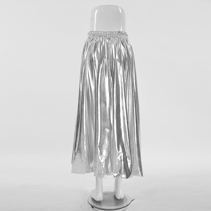 Autumn Fashion Women's High Waist Balloon Long Skirt 11