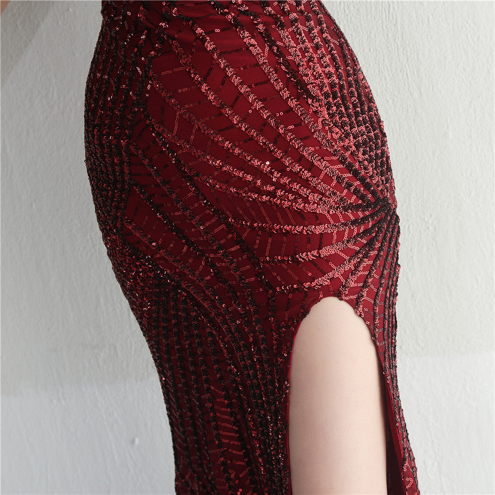 sequins plus Plus Size Formal Party Evening Dress 25