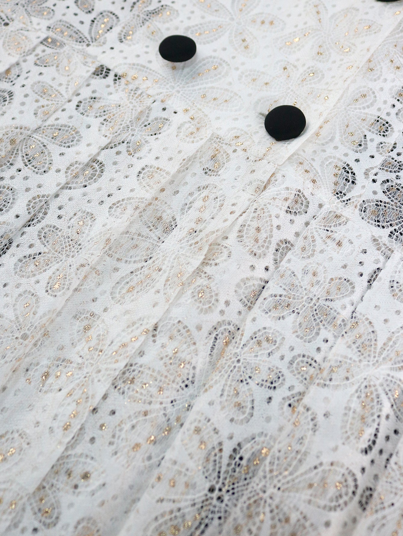 Sexy Lace Blouse Chic Turndown Collar Mesh Dress 13