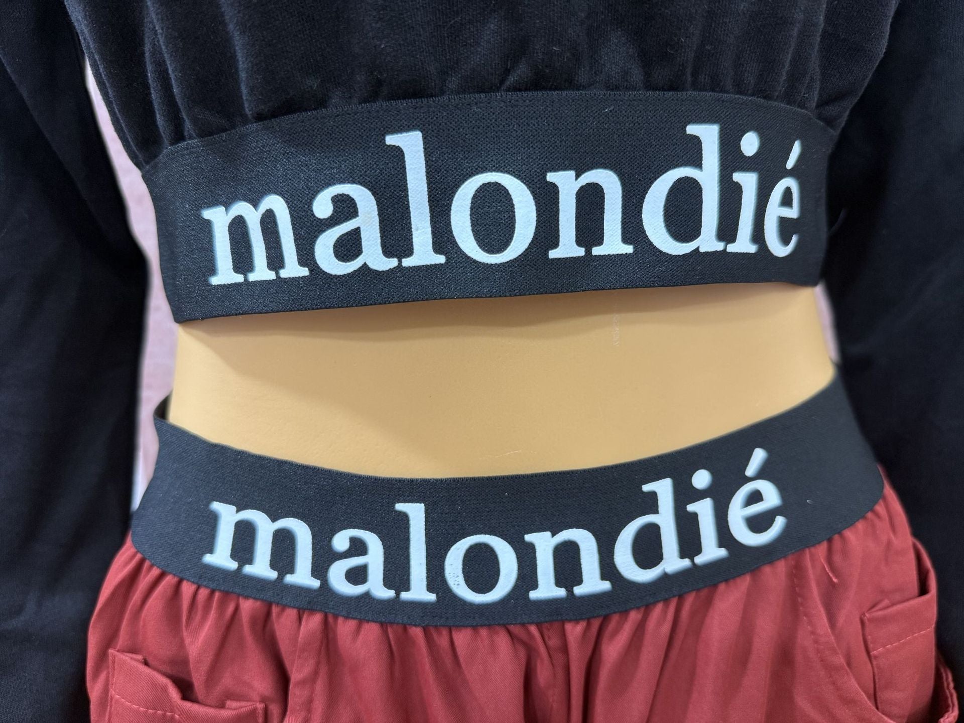 Women Casual Printed Long Sleeve T-Shirt and Cargo Pants Two-Piece Set 8