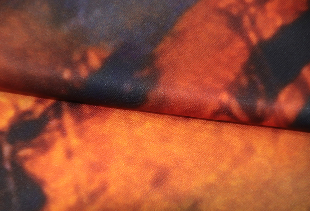 Women Turndown Collar Long Sleeve Printed Casual Two-piece Set 24