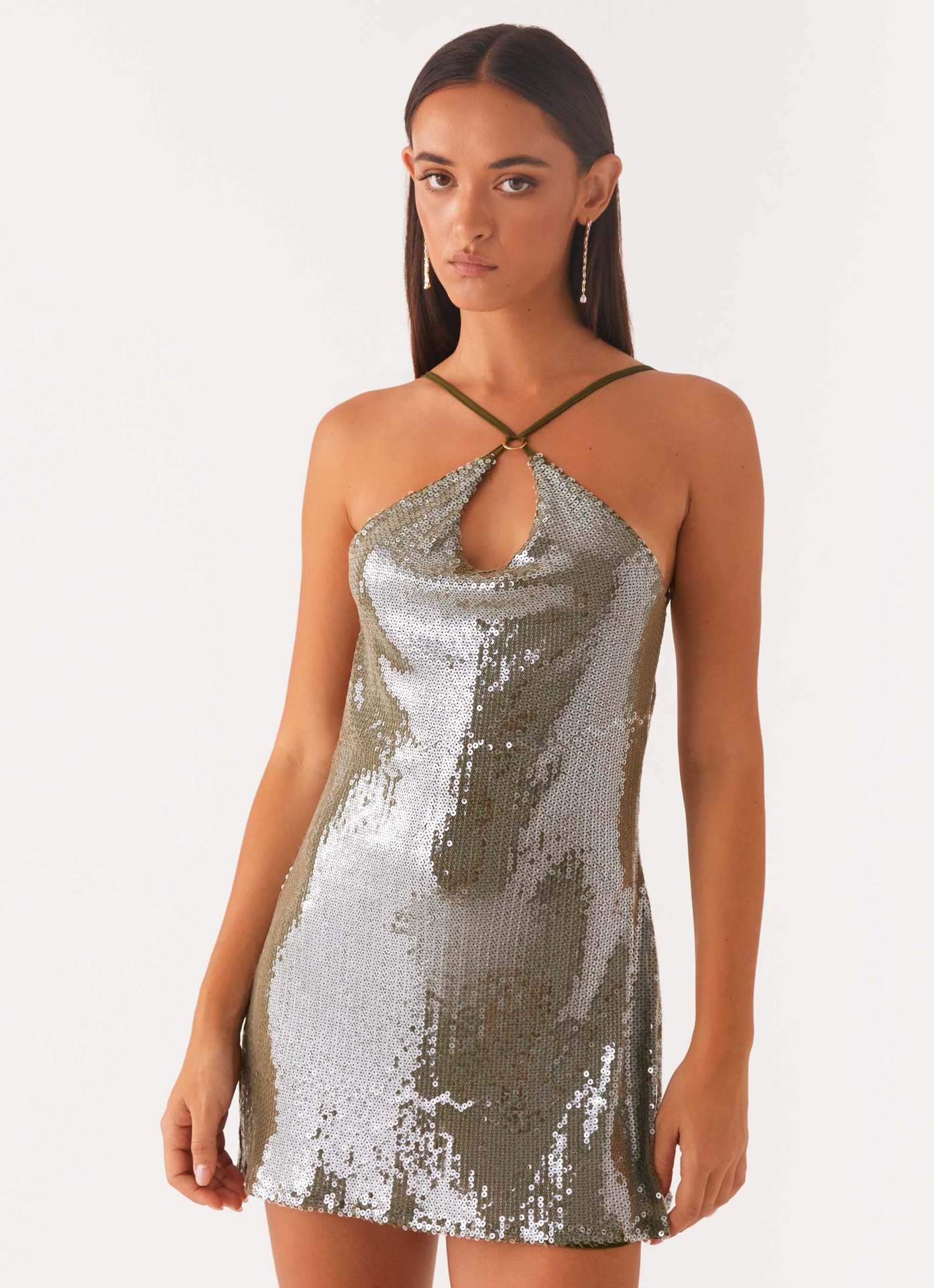 Women Backless Halter Neck sleeveless sexy bodycon dress 27