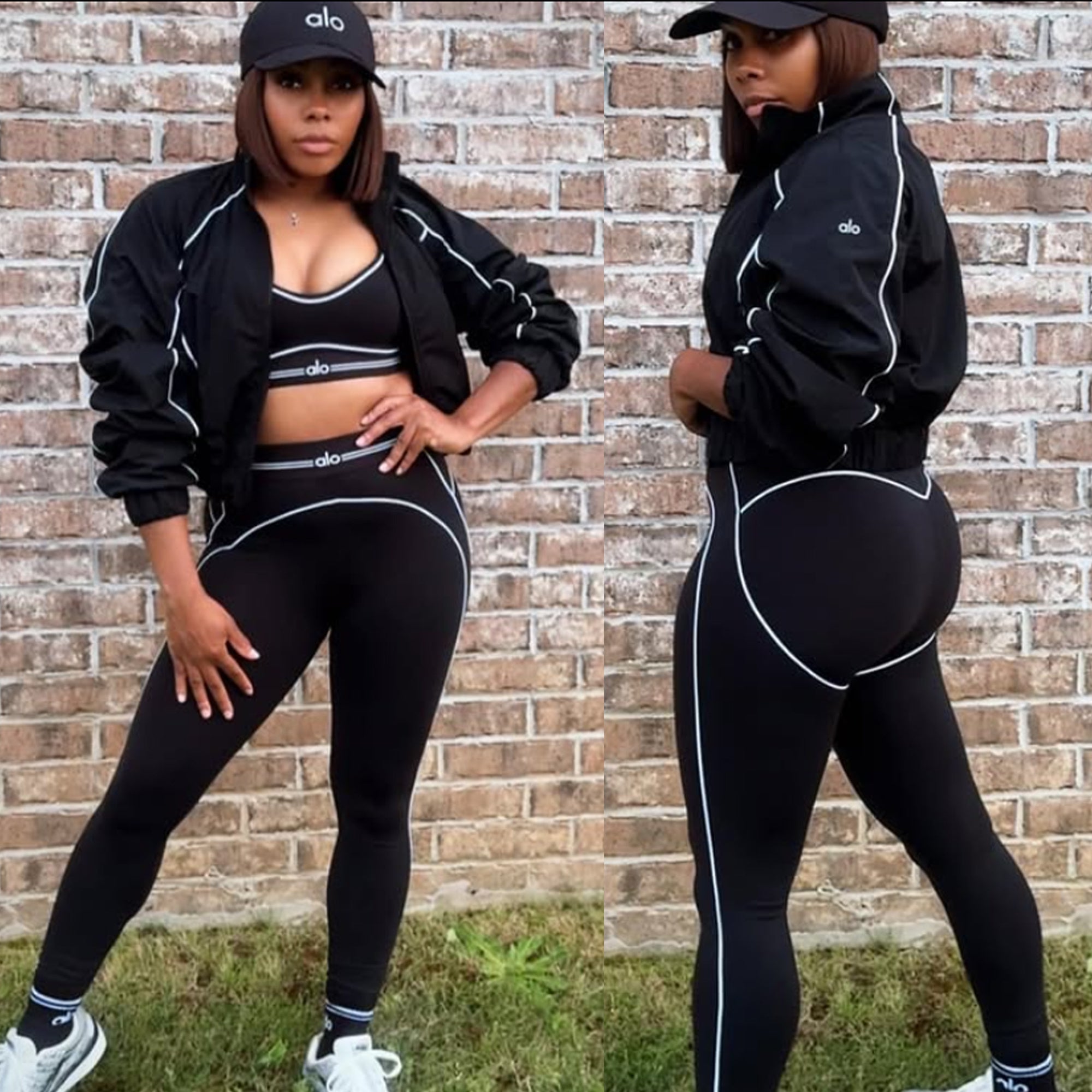 Women's Spring Summer Autumn Fashion Striped Loose Casual Sport Jacket 13