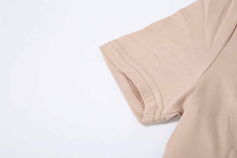 Women Summer Slash Shoulder Dress 38