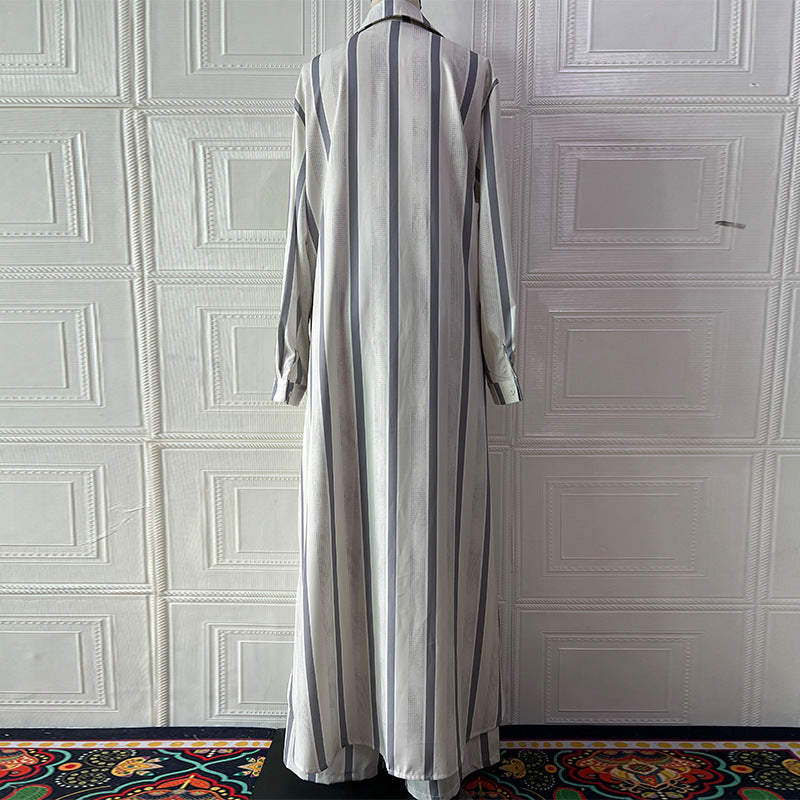 Summer Elegant Sexy V-Neck Top Printed Wide-Leg Pants Two-Piece Set 7