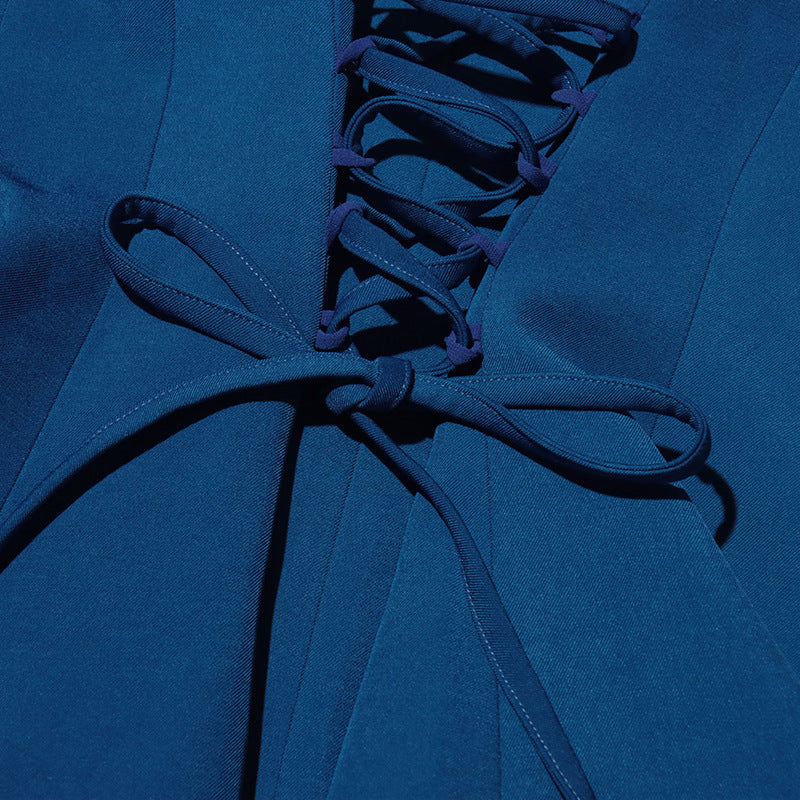 Women Elegant Butterfly Blazer Jacket + Pleated Skirt Two-piece Set 25