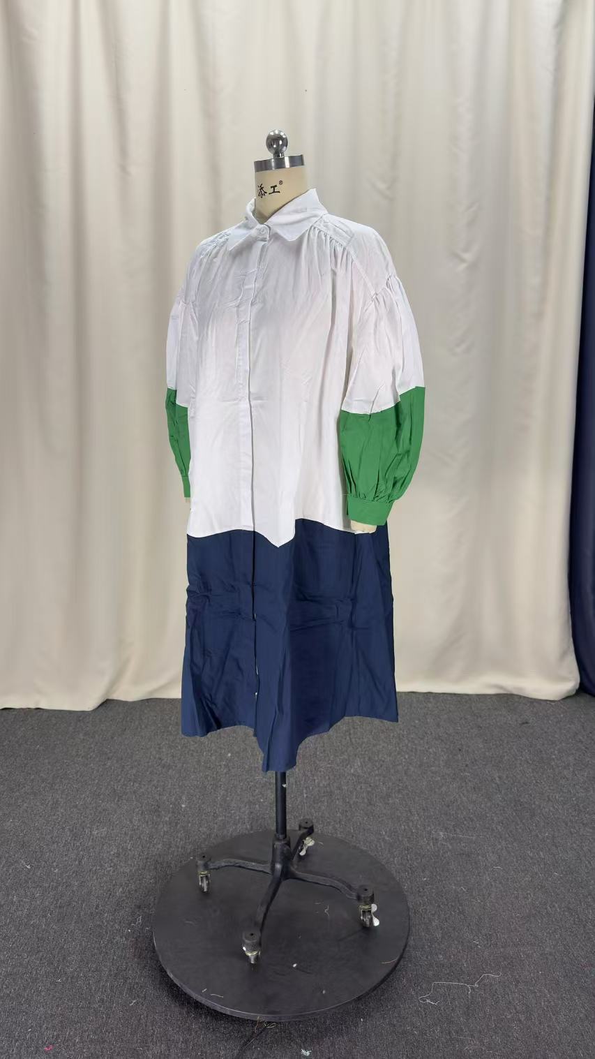 Women African Contrast Dress 10