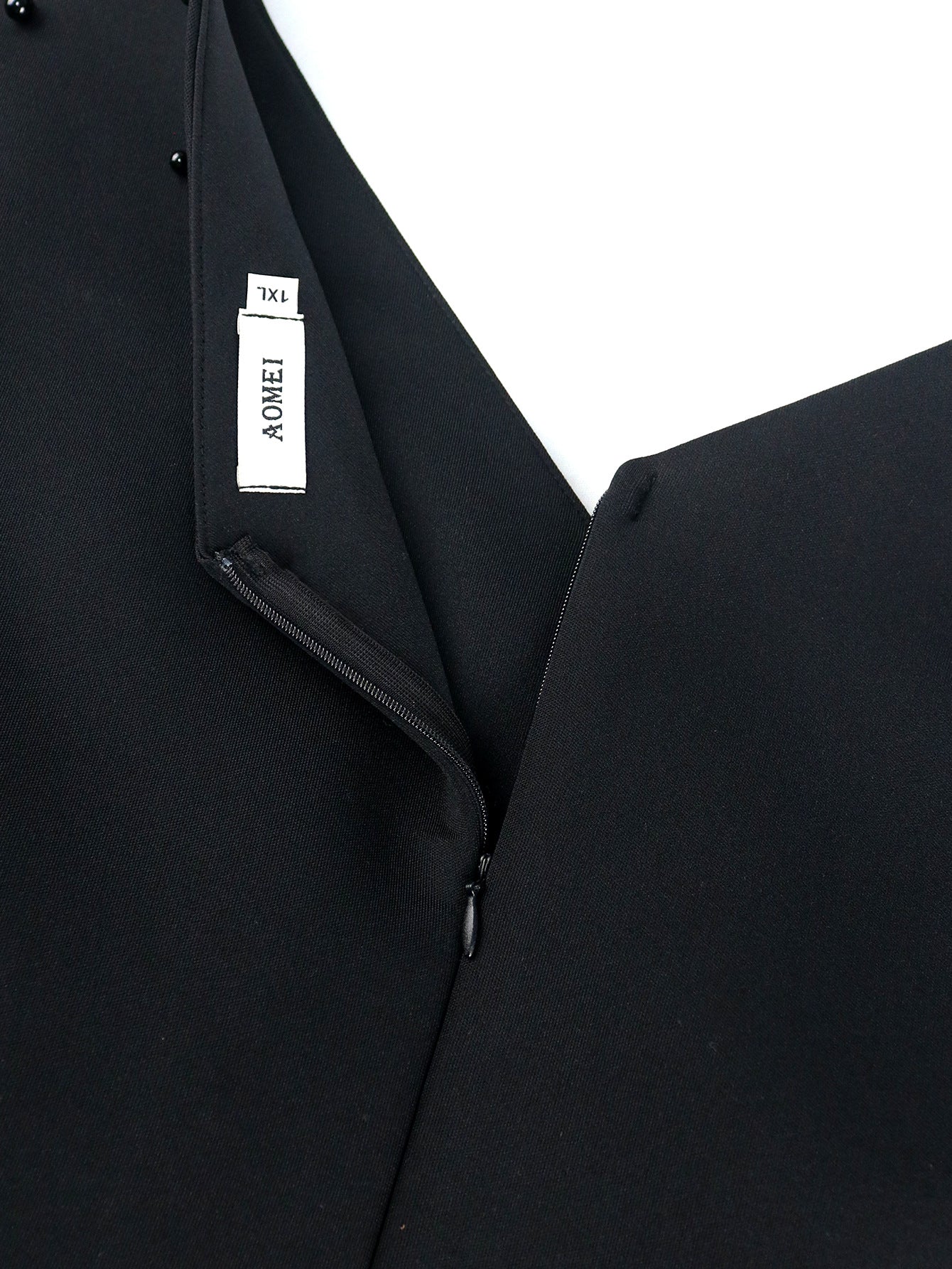 Women v-neck sleeveless beaded Formal Party Dress 11